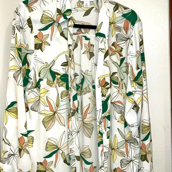 liz claiborne dress shirts Liz Claiborne Men's Long Sleeve Black Dress Shirt Large Wrinkle-free 16.5 32/33